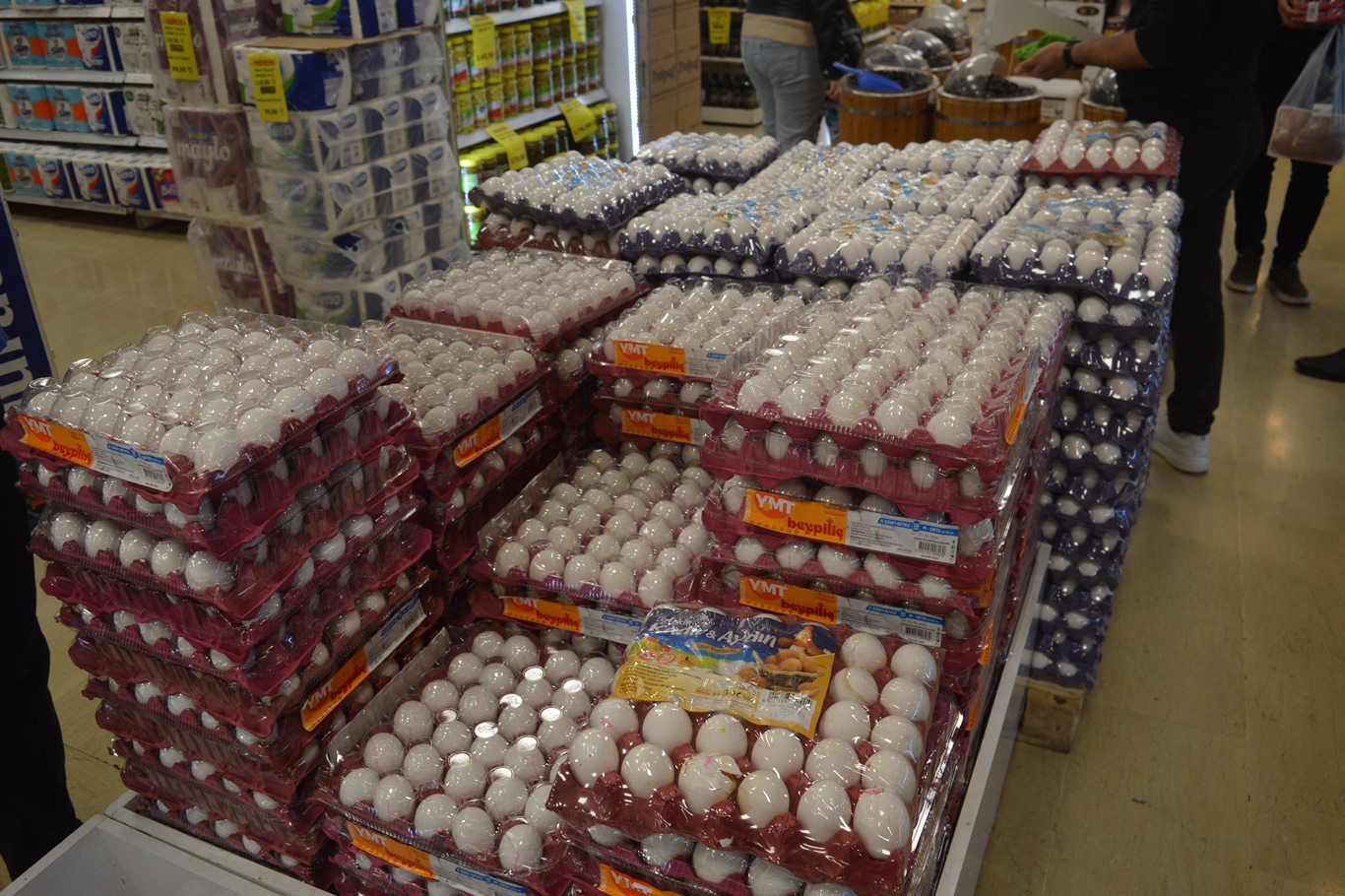 Yumurta fiyatlarında sert düşüş: 30’lu koli 100 TL’ye kadar geriledi