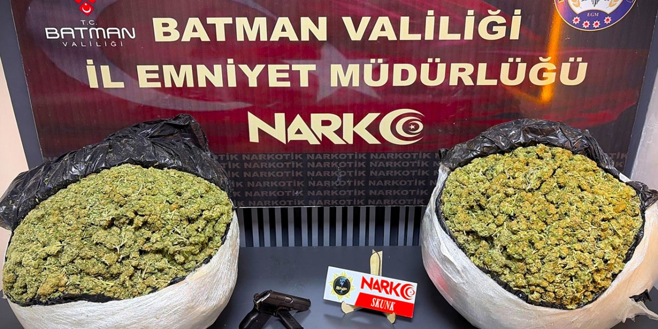 Batman'da uyuşturucu operasyonu: 2 tutuklama