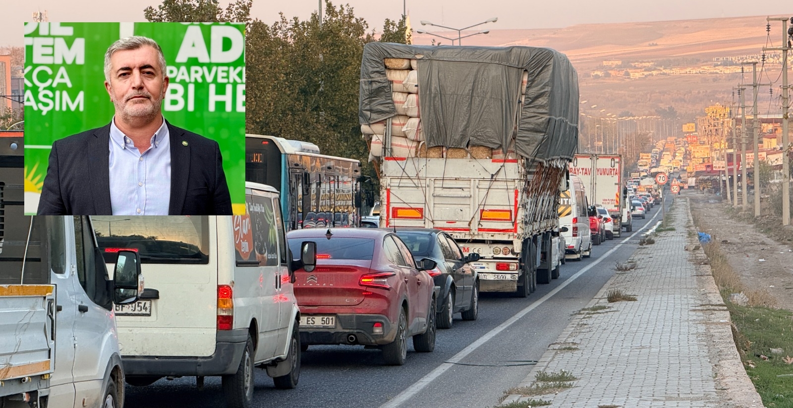 Serokê Bajêr ê HÜDA PARê yê Diyarbekirê Gülsever: Çîleya trafîkê mezin dibe, êdî divê ji bo sîstema bi ray gav werin avêtin