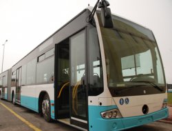 Konya'ya doğalgazlı otobüs