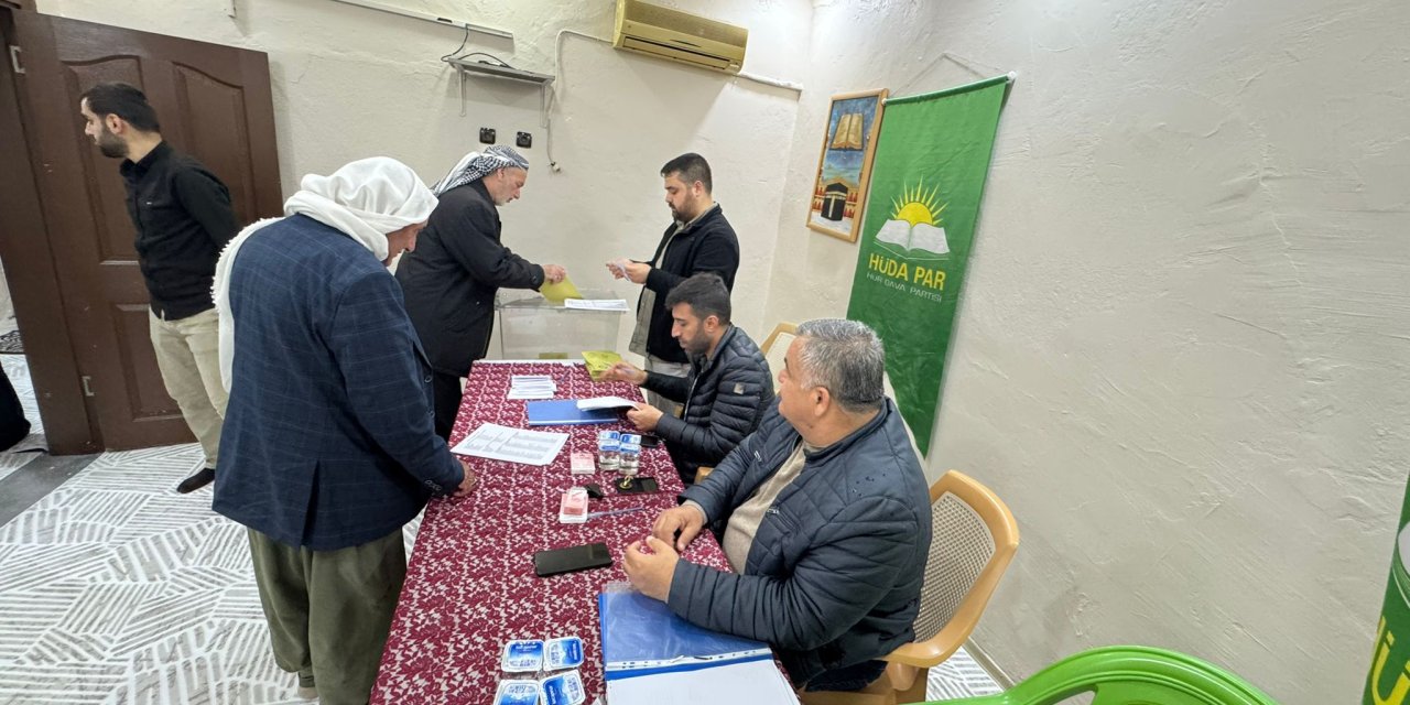 HÜDA PAR Çınar İlçe Teşkilatının 5. Olağan Kongresi Yapıldı