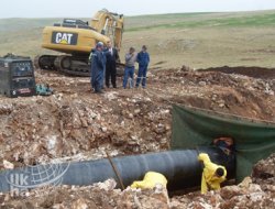 Saldırıya Uğrayan Petrol Boru Hattı Onarılıyor