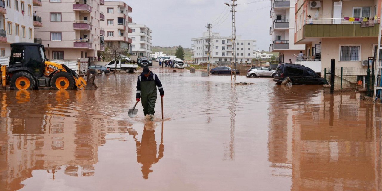 Mardin’de sağanak yağış sele neden oldu
