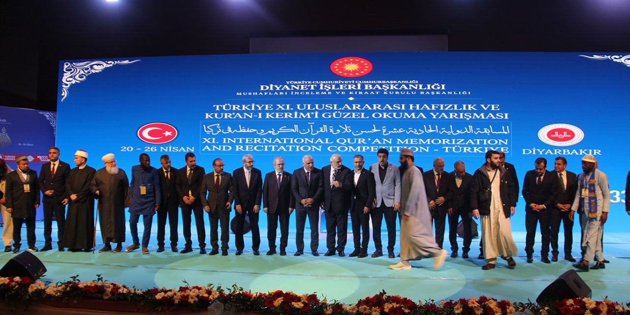 11'inci Uluslararası Hafızlık ve Kur'an-ı Kerim'i Güzel Okuma Yarışması Diyarbakır’da yapıldı