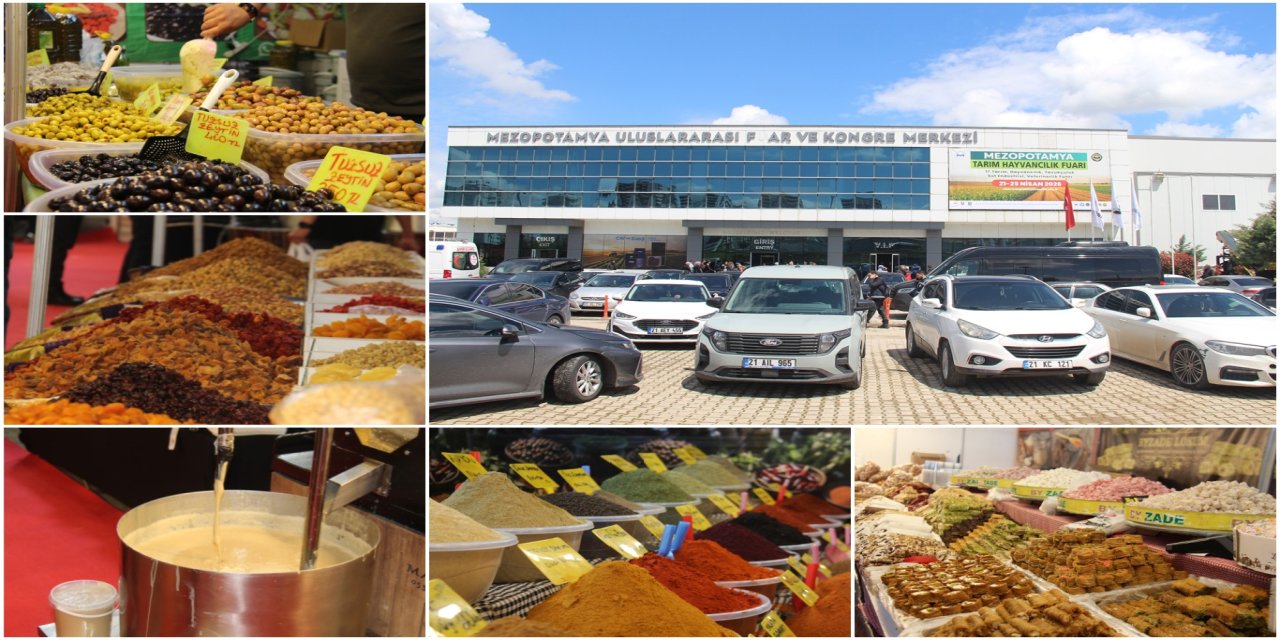 Diyarbakır'da Tarım ve Hayvancılık Fuarı yöresel lezzetlerle renkleniyor