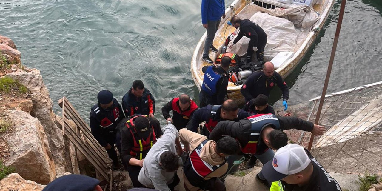 Çüngüş'te Fırat Nehri’nde kaybolan şahsın cesedine ulaşıldı