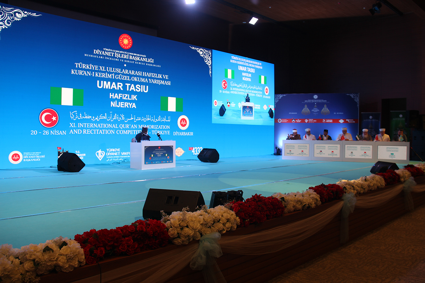 Diyarbakır'da 11'inci Uluslararası Hafızlık ve Kur'an-ı Kerim'i Güzel Okuma Yarışmasının finali gerçekleşti