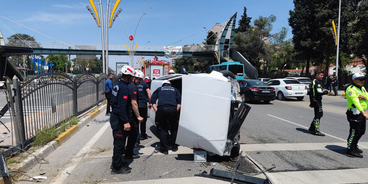Şanlıurfa’da trafik kazası: 1 yaralı