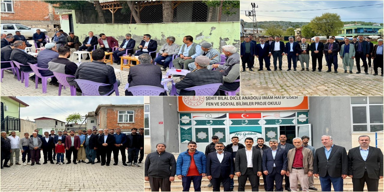 Mebusê HÜDA PARî Faruq Dinç, qezayê Pîran de meseleyî cayê ci de goştarî kerdî