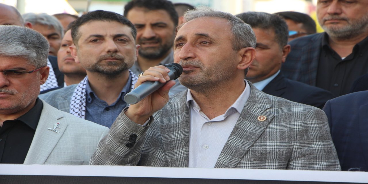 HÜDA PAR Milletvekili Şahzade Demir: Mescid-i Aksa davasına sahip çıkmak durumundayız