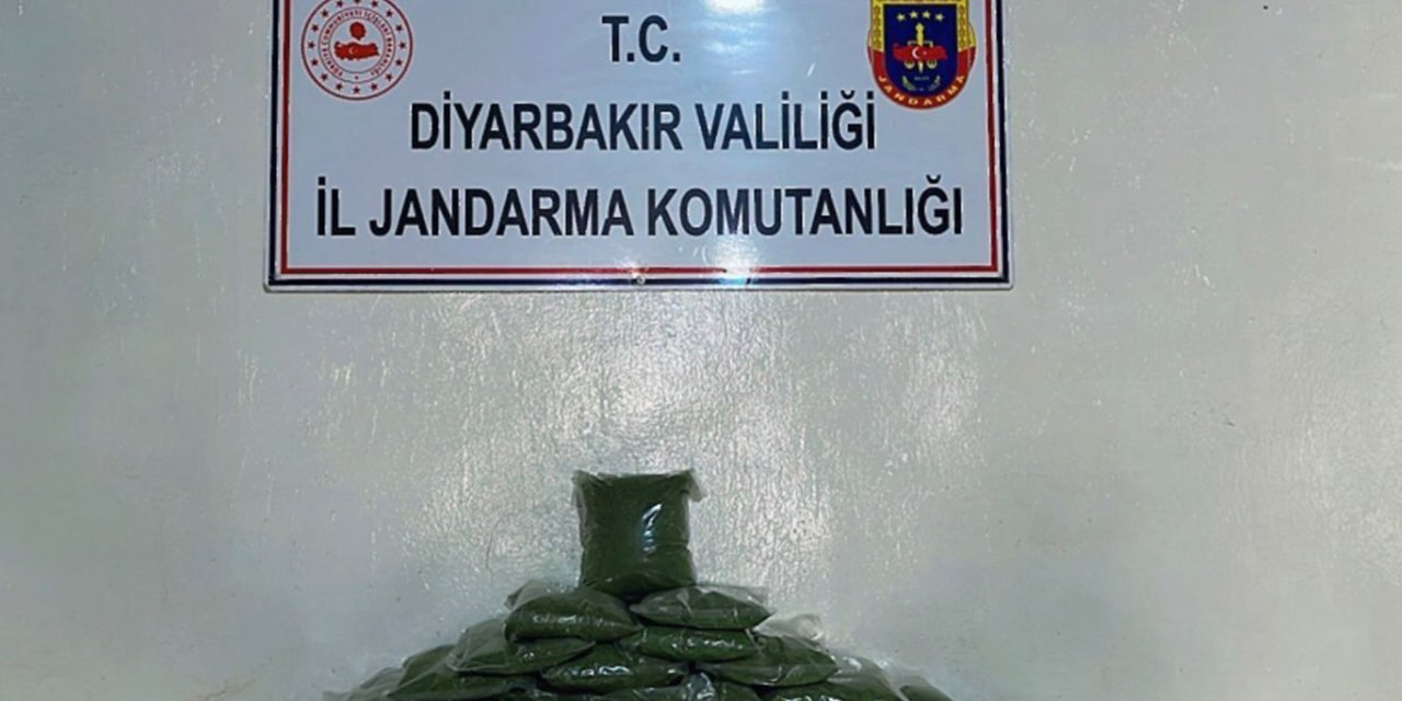 Diyarbakır'da 20 kilogram uyuşturucu ele geçirildi