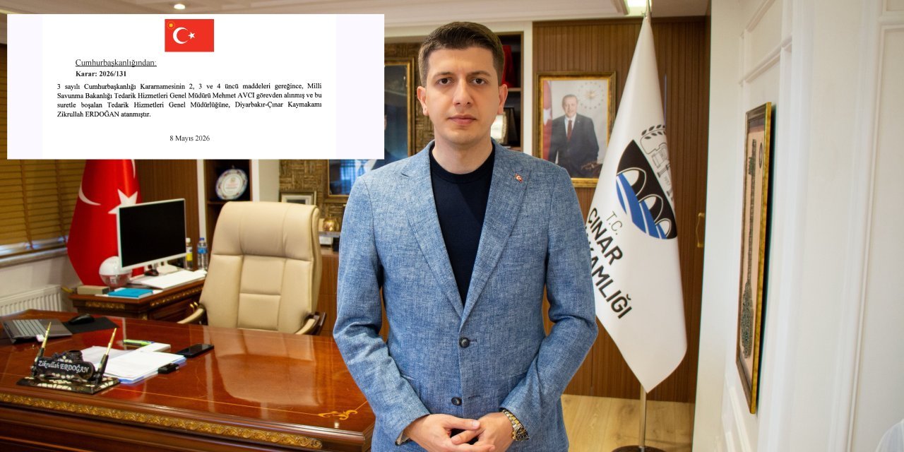 Qaymeqamê Çinarê ji bo Midûriyeta Giştî ya Xizmetên Tedarikê ya Wezareta Parastina Neteweyî hat wezîfedarkirin