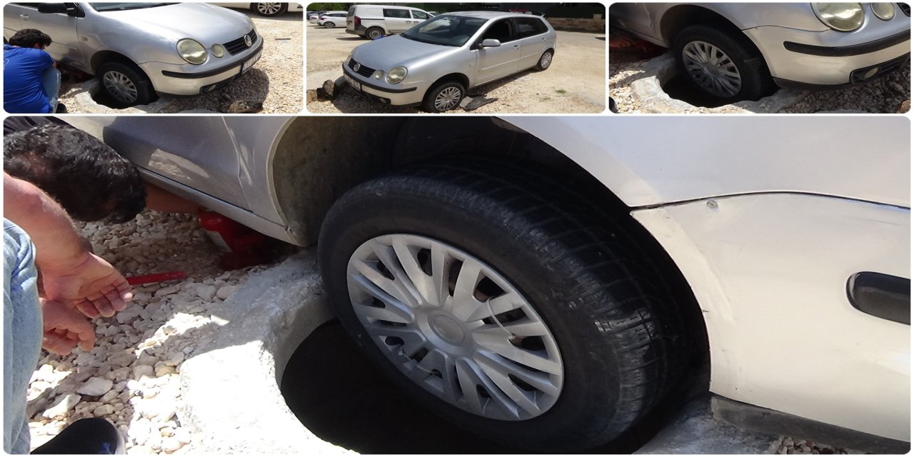 Gaziantep'te açık rögar tehlikesi