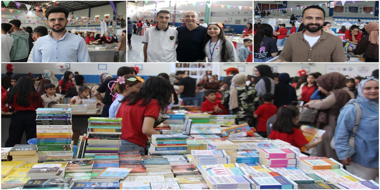 Çermik'te 6. Çermik Kitap Fuarı düzenlendi