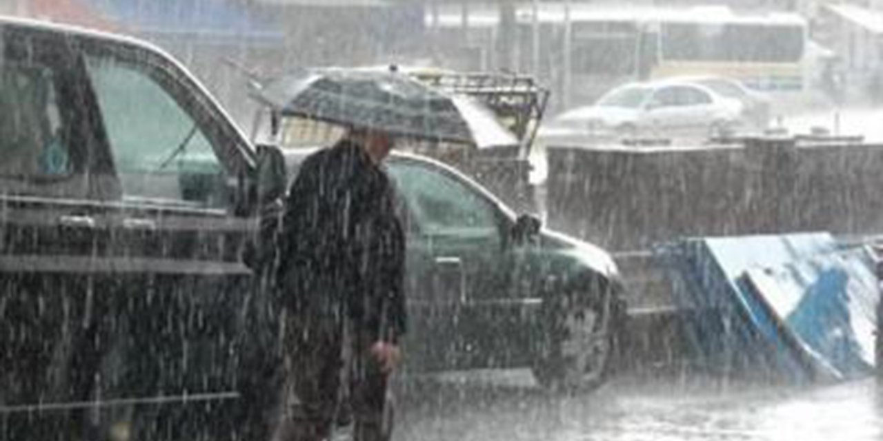 Meteoroloji'den kuvvetli yağış ve rüzgar uyarısı