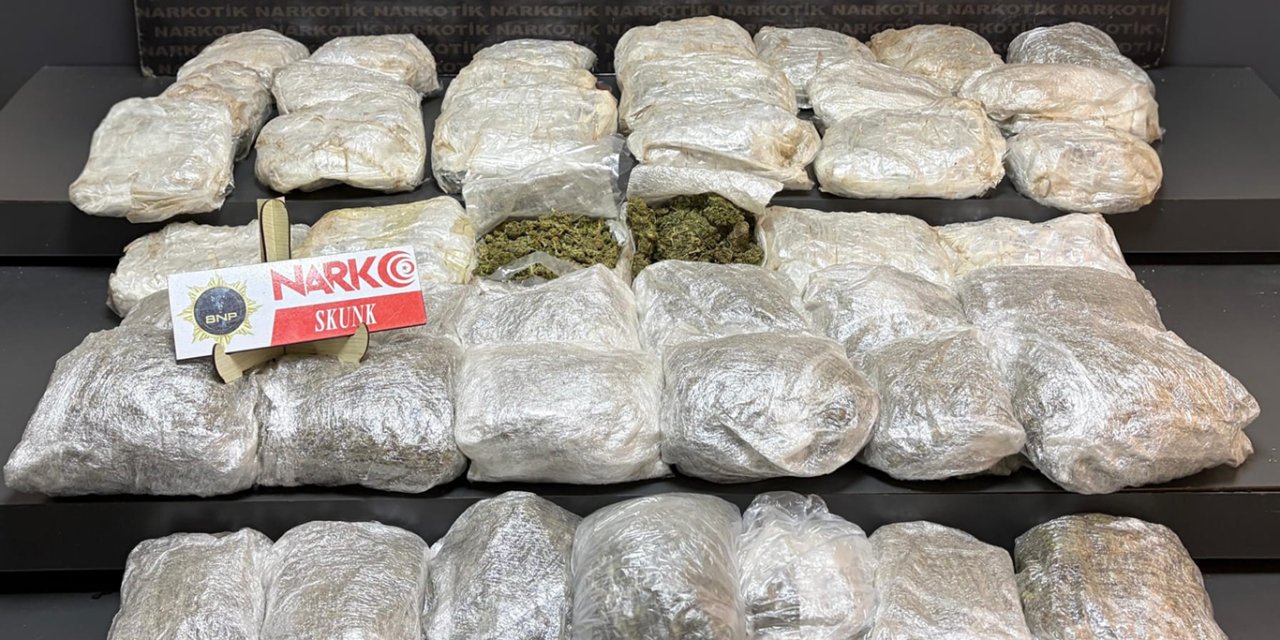 Batman'da 20 kilo skunk ele geçirildi: Bir tutuklama