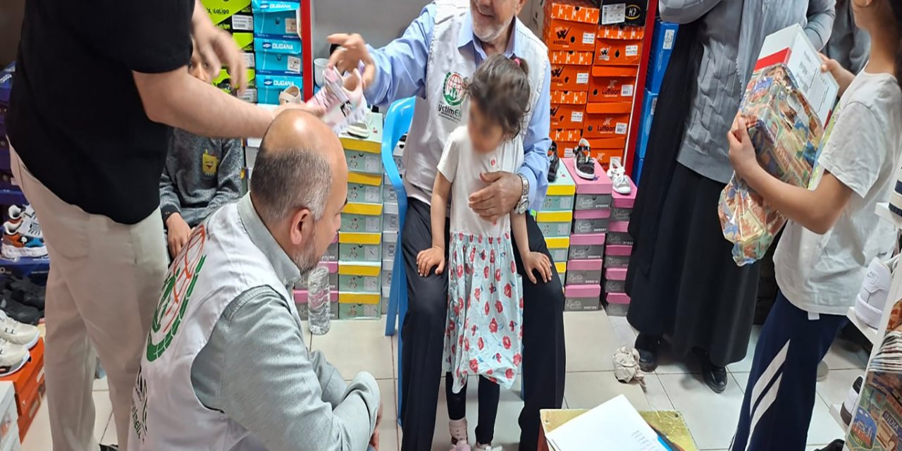 Avrupa Yetim Eli, Kurban Bayramı öncesi yetim çocukları unutmadı