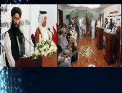Taliban'dan tarihi fotoğraf