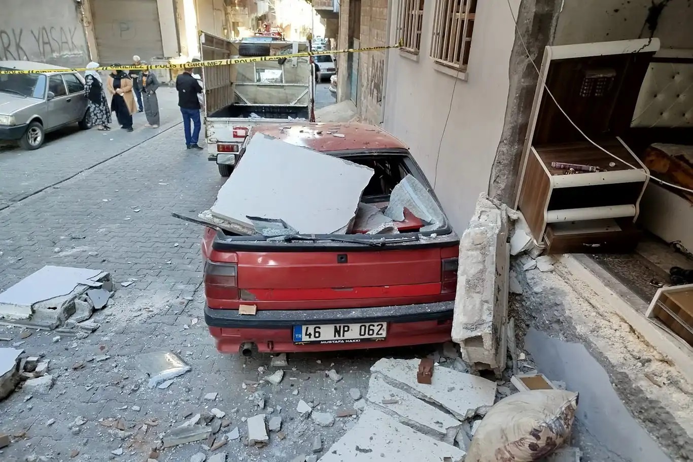 Li Rihayê tîp teqîya: Birîndarek