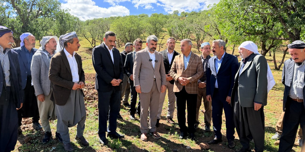 HÜDA PAR Milletvekili Dinç’ten Çınar’da maden tepkisi: Vatandaşın rızası alınmadan adım atılamaz!