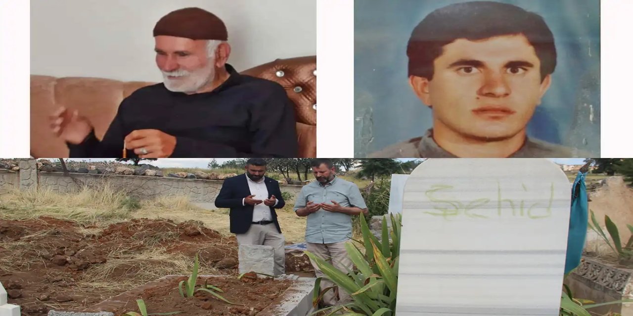 Seyyîd Mustafa Bozkurt li kêleka kurê xwe şehîd Muhammed Seîd hat veşartin