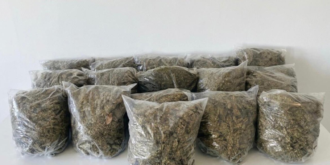 Diyarbakır'da 39 kilogram uyuşturucu ele geçirildi