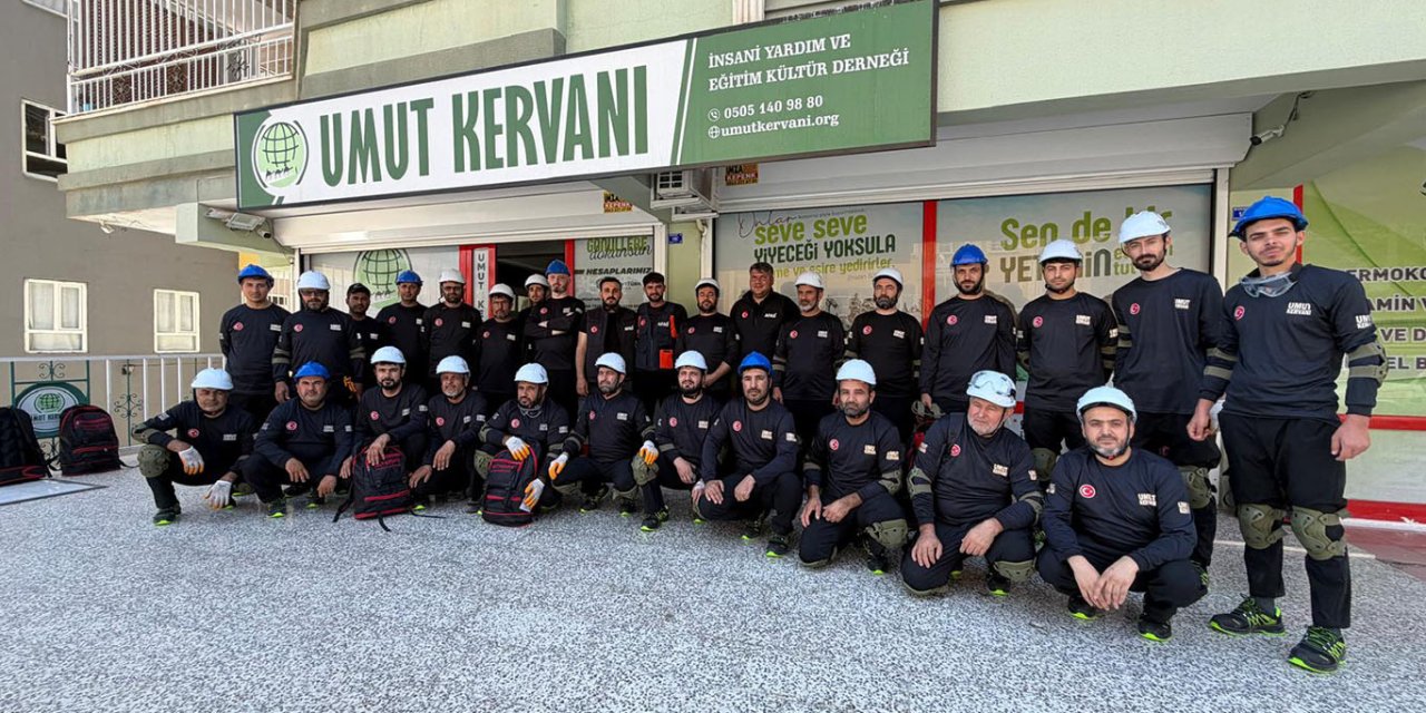 Şanlıurfa Umut Kervanı Arama Kurtarma Ekibi akreditasyon almaya hak kazandı