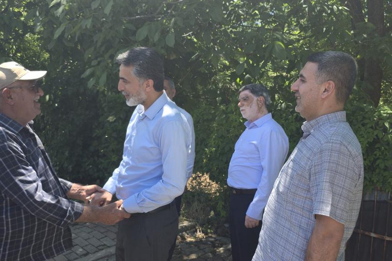 HÜDA PAR Genel Başkan Yardımcısı Yunus Emiroğlu, Yayladere'de temaslarda bulundu