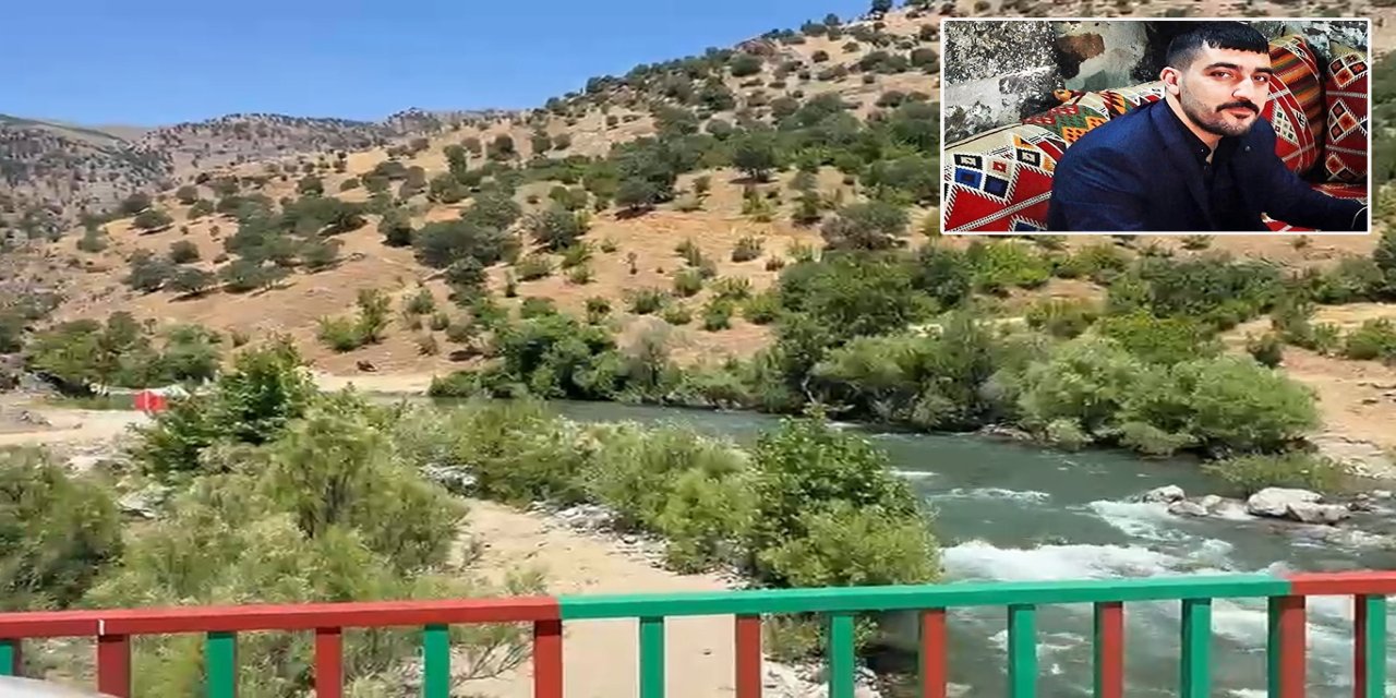 Bingöl'de akıntıya kapılan Vedat Karabulut'u arama çalışmaları sürüyor