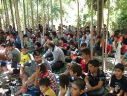 Cizreli gençler Cudi Dağı eteklerinde bir araya geldiler