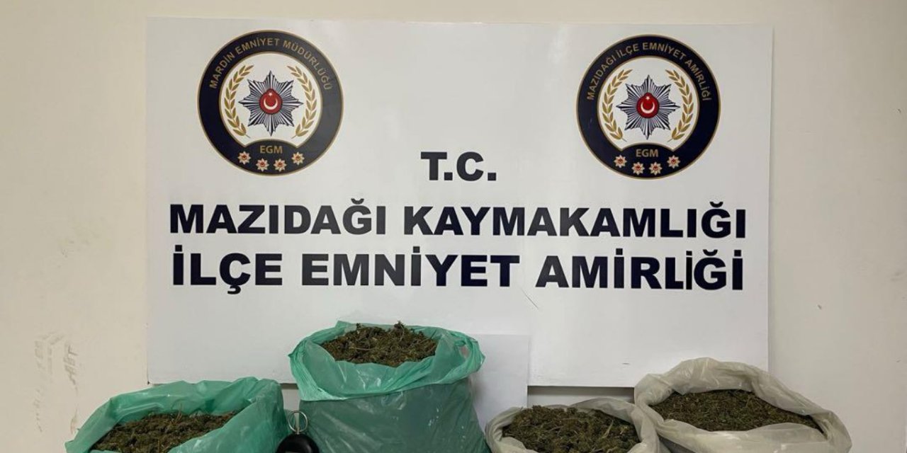 Mazıdağı'nda uyuşturucu operasyonunda 2 şüpheli yakalandı