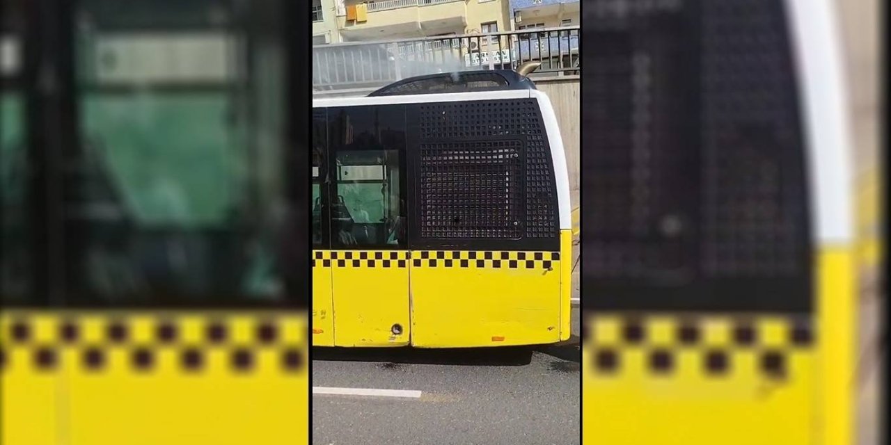 Şanlıurfa’da belediye otobüsünde duman paniği: Yolcular tahliye edildi
