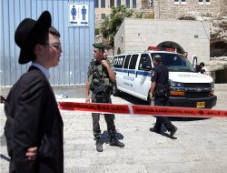 Ağlama Duvarı'nda "tekbir" getiren İsrail vatandaşı öldürüldü