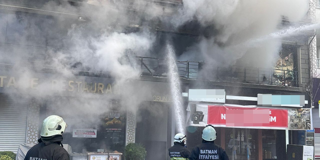 Batman'da pastanede yangında büyük çapta maddi hasar oluştu