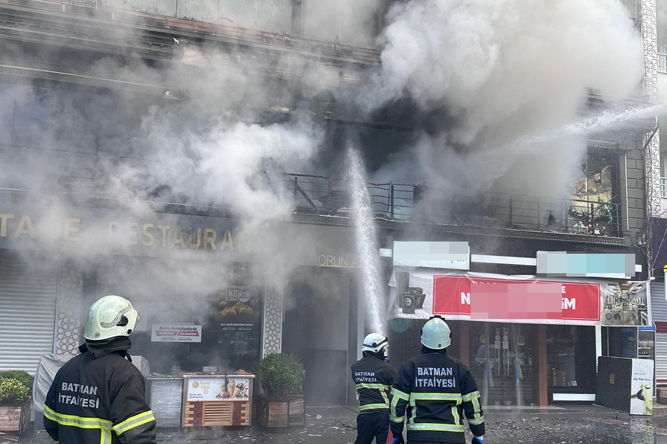Batman'da pastanede yangında büyük çapta maddi hasar oluştu