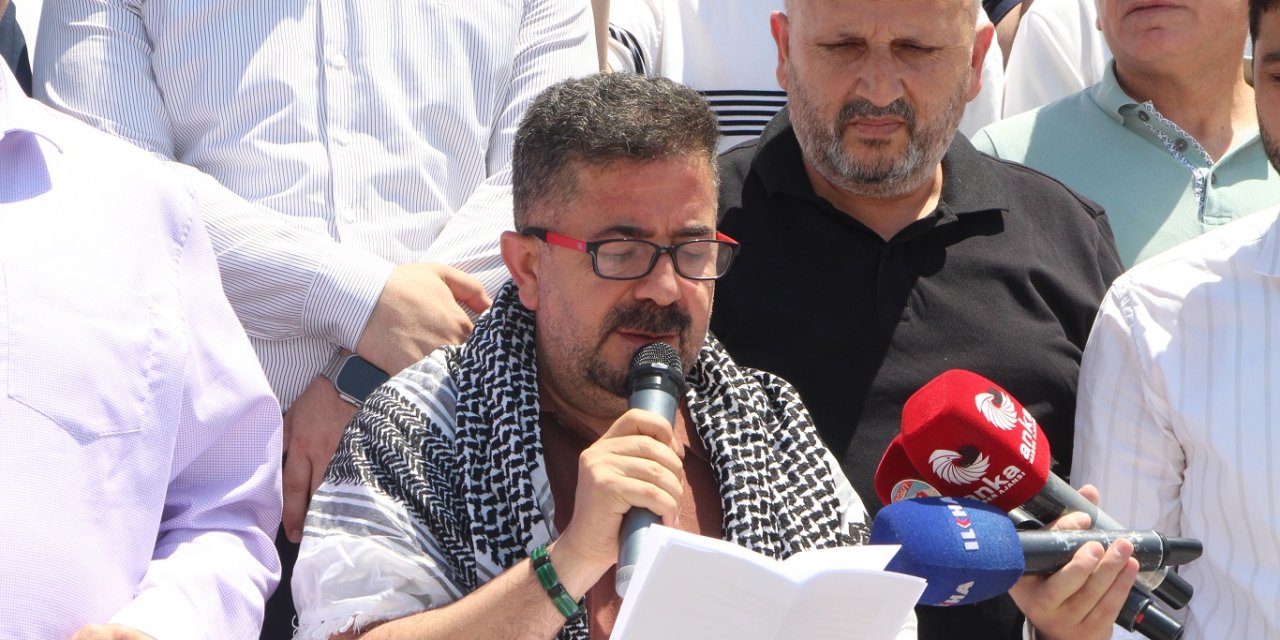 Gazze'de 1000'inci gün soykırıma karşı Mardin'de basın açıklaması düzenlendi