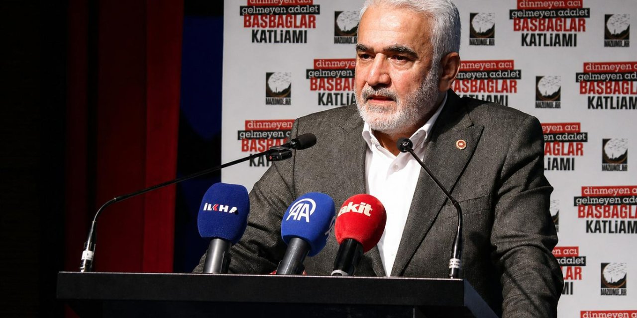 HÜDA PAR Genel Başkanı Zekeriya Yapıcıoğlu'ndan Adalet Bakanına Başbağlar'ın yıldönümünde katliamın araştırılması çağrısı