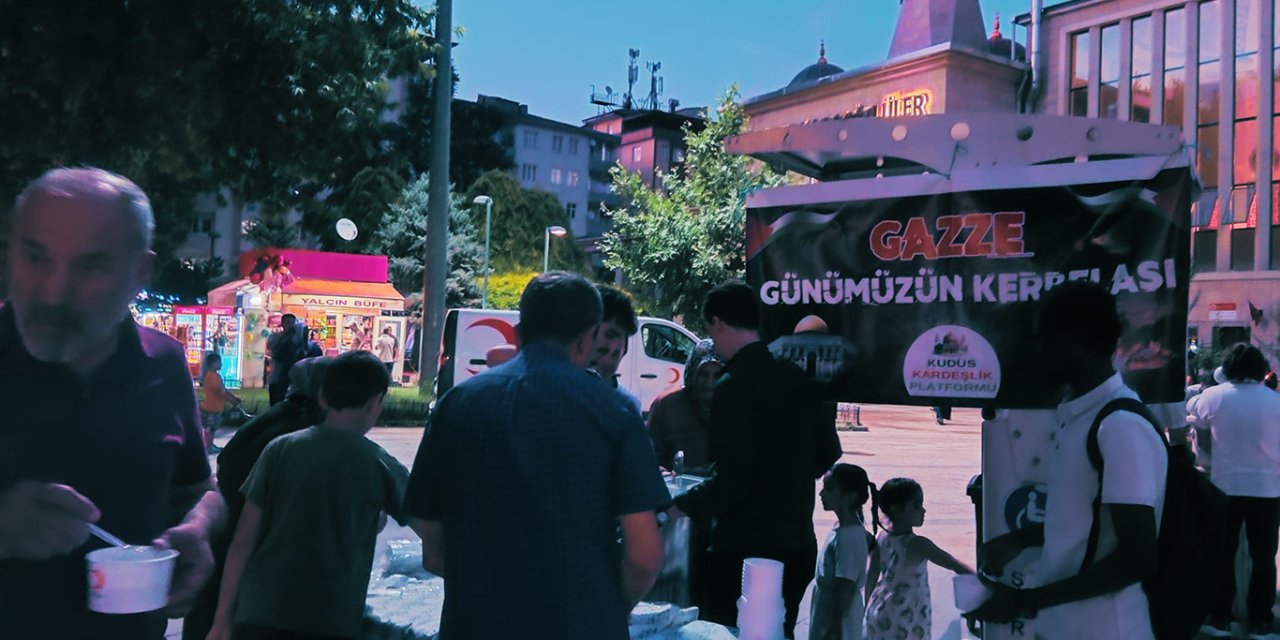 Malatya'da "Gazze Günümüzün Kerbelası" etkinliği düzenlendi