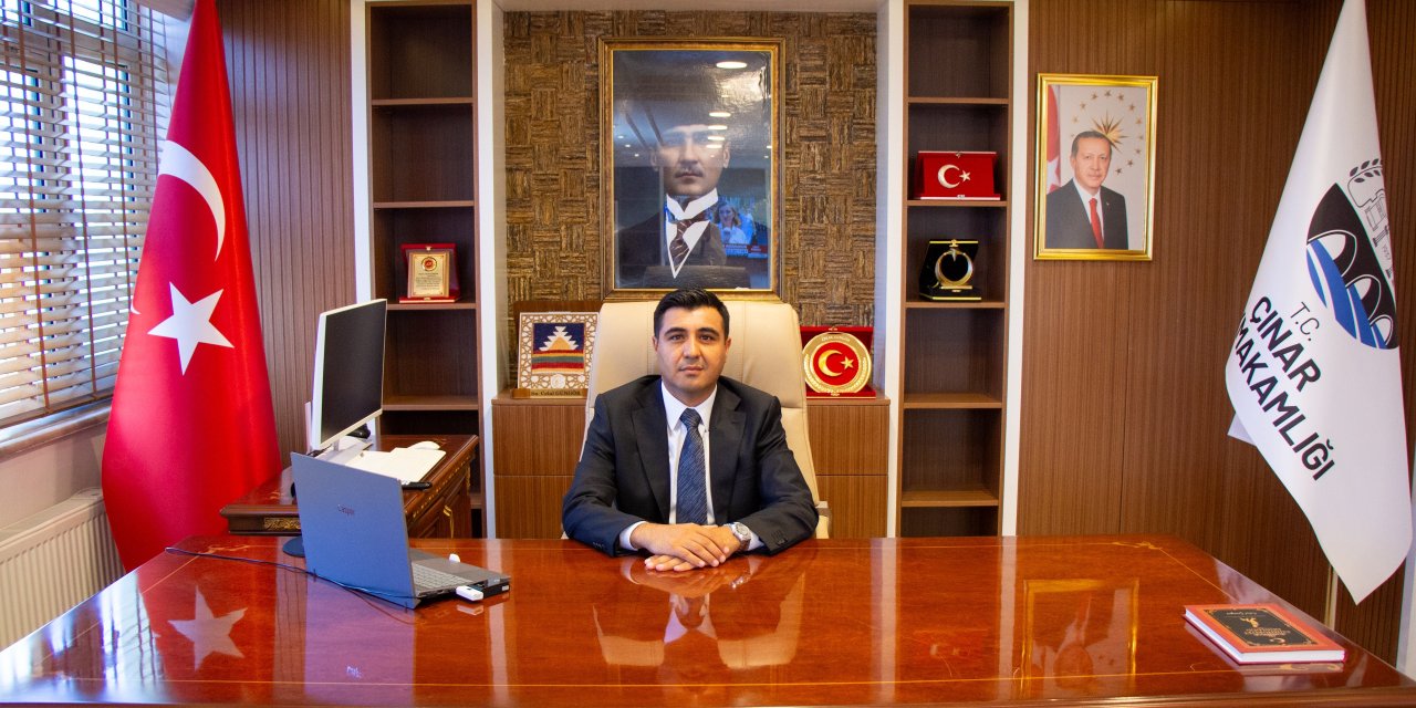 Çınar Kaymakamı Celal Güngör Göreve Başladı