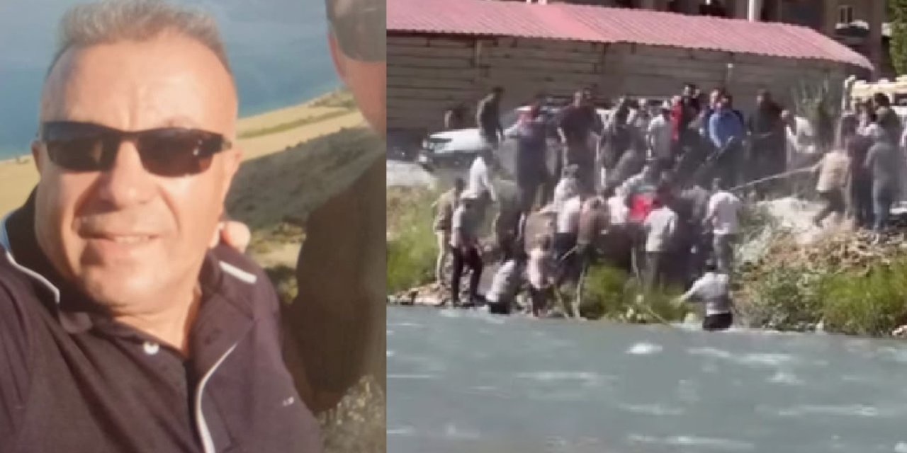 Van Bahçesaray’da dengesini kaybederek Müküs Çayı’na düşen adam hayatını kaybetti