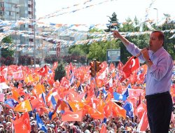 Kayseri'de "Milli İradeye Saygı" mitingi