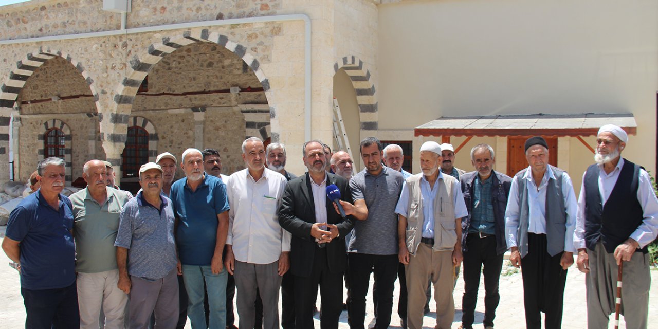 HÜDA PAR Çermik İlçe Başkanı Yiğit: Hanbaşı Camii bir an önce ibadete açılmalı