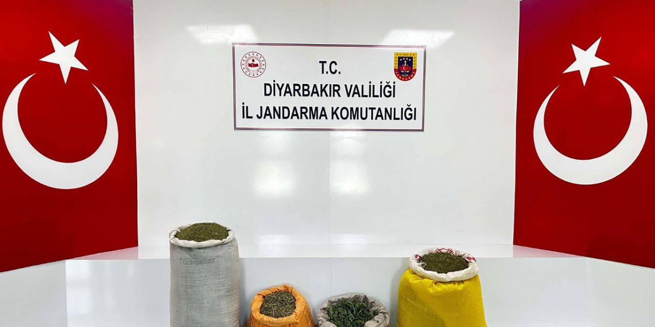 Diyarbakır'da 144 kilogram uyuşturucu ele geçirildi