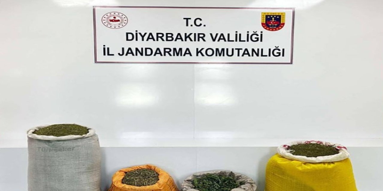 Li Diyarbekirê 144 kîlogram madeya hişbirê hat bidestxistin