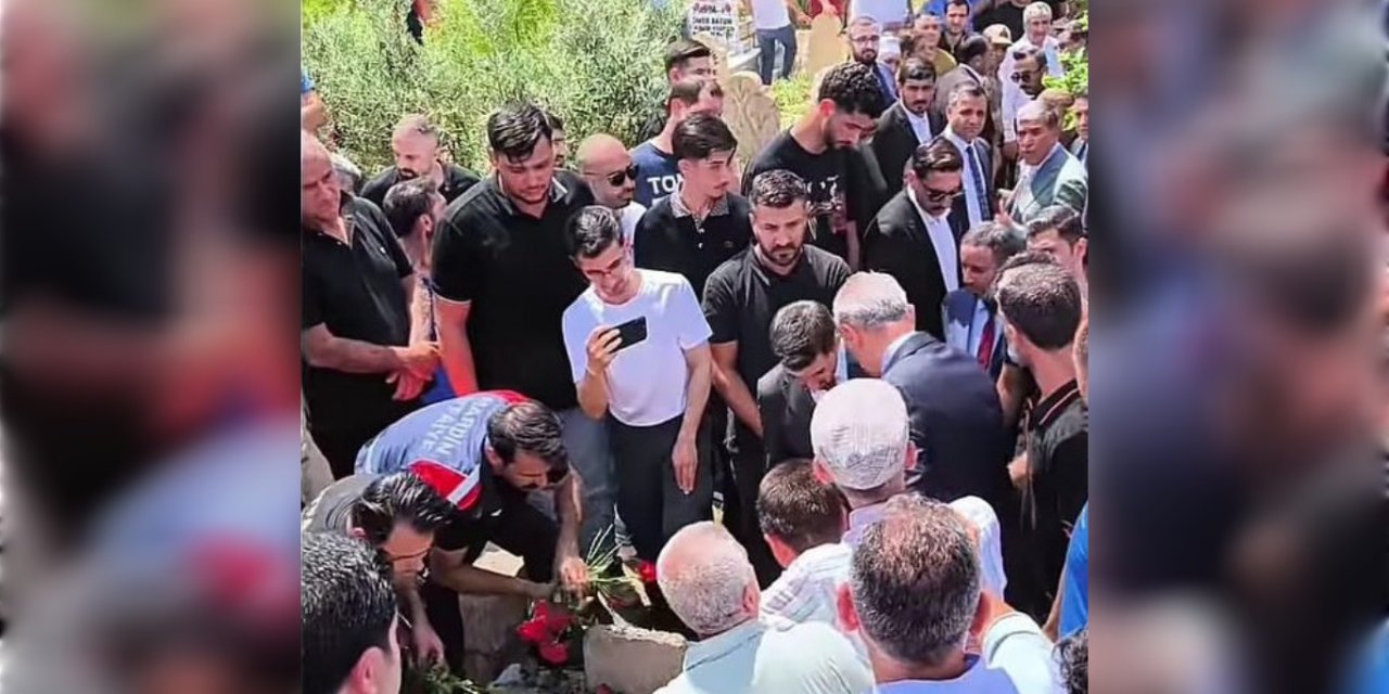 Mardin Nusaybin’de iş kazasında hayatını kaybeden itfaiye eri defnedildi
