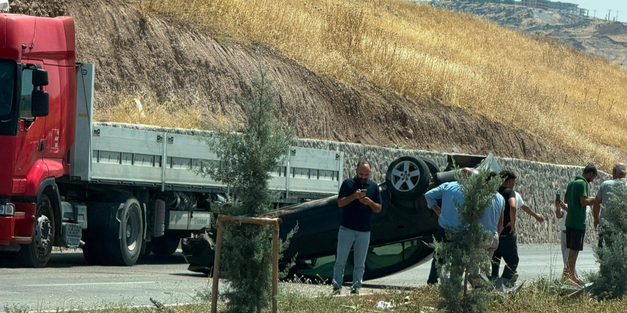 Diyarbakır'da kaza; 1 yaralı