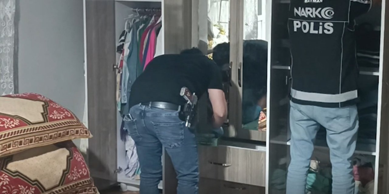 Batman'da uyuşturucu operasyonlarında 5 şüpheli tutuklandı