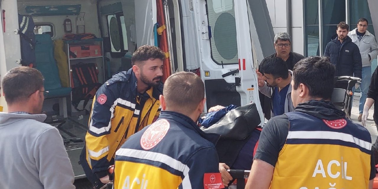 Malatya'da otomobiller çarpıştı: 2 yaralı