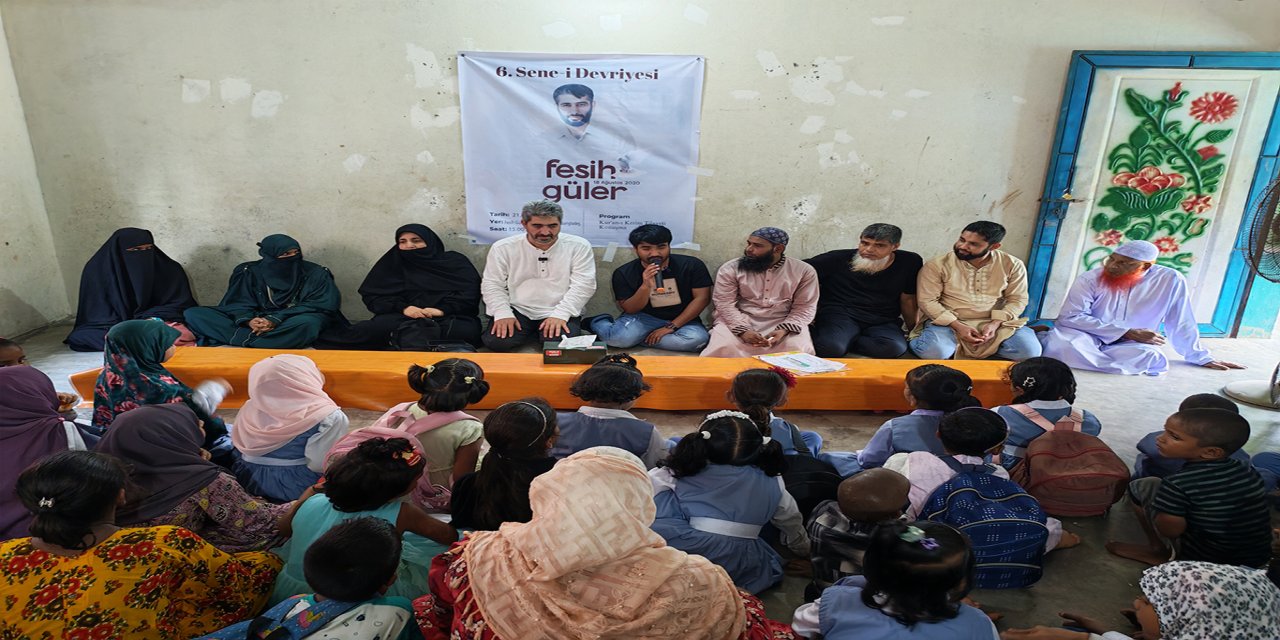 Yetimler Vakfı Bangladeş’te Fesih Güler Hoca Yetimhanesi’nde yetim çocuklarla aynı sofrada buluştu