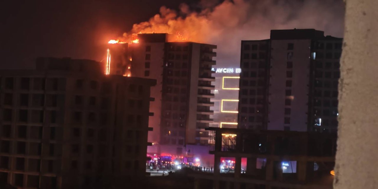 Diyarbakır'da korkutan yangın